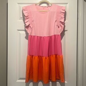 Tri Color Michelle McDowell “Everly” Dress